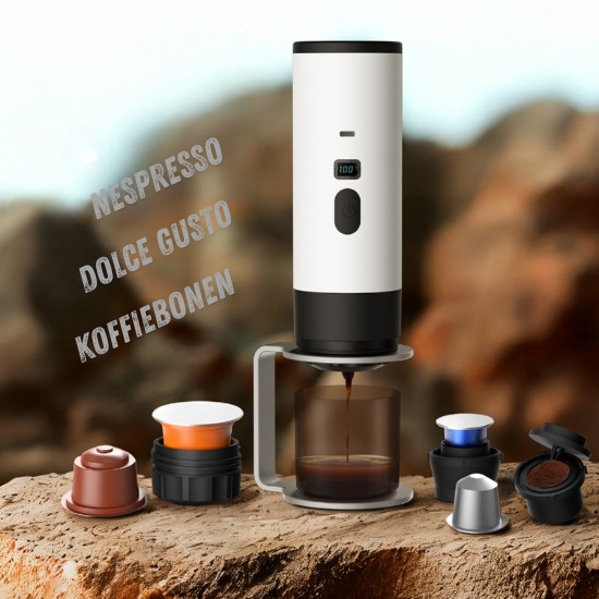 Portable coffee maker - Omdat compromissen niet bij jou passen