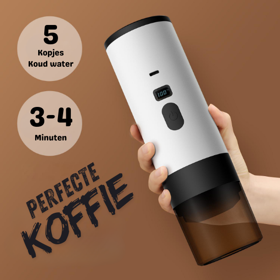 Portable coffee maker - Omdat compromissen niet bij jou passen