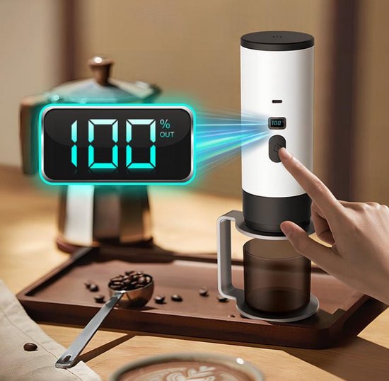 Portable coffee maker - Omdat compromissen niet bij jou passen
