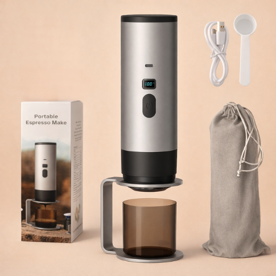 Portable coffee maker - Omdat compromissen niet bij jou passen