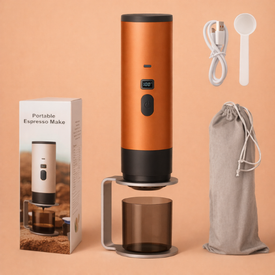 Portable coffee maker - Omdat compromissen niet bij jou passen