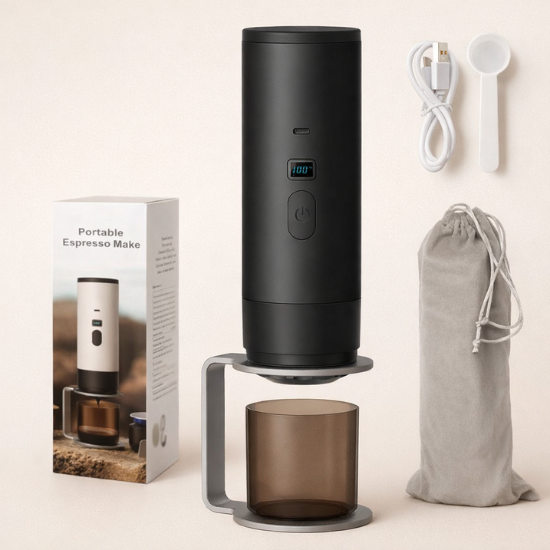 Portable coffee maker - Omdat compromissen niet bij jou passen