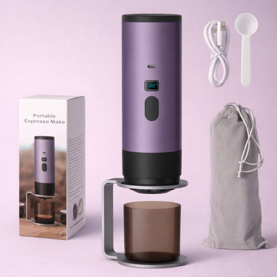 Portable coffee maker - Omdat compromissen niet bij jou passen