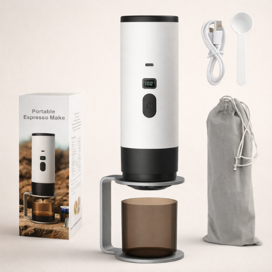 Portable coffee maker - Omdat compromissen niet bij jou passen