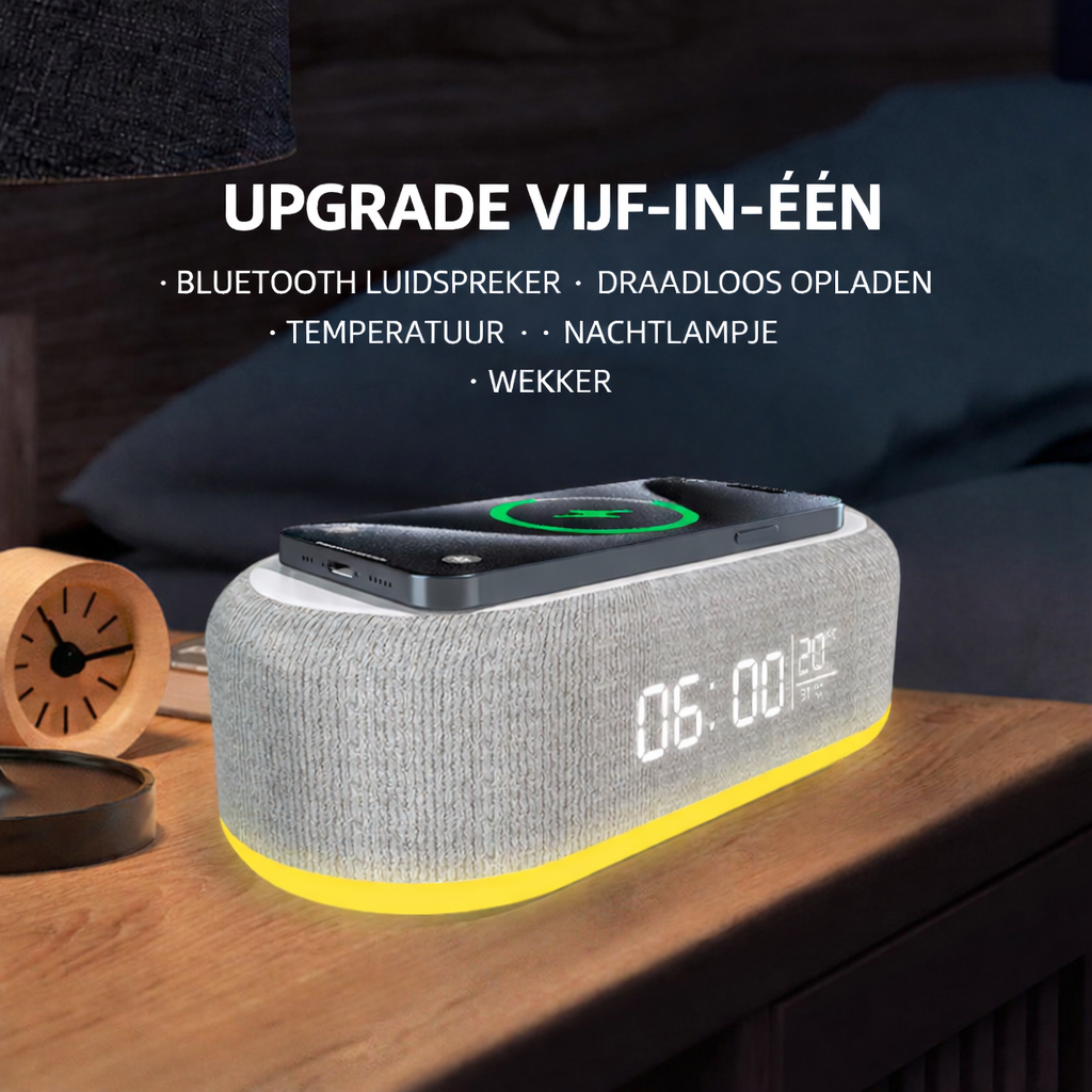 Wake-up Light Speaker - Natuurlijk ontwaken wordt uw nieuwe ritueel